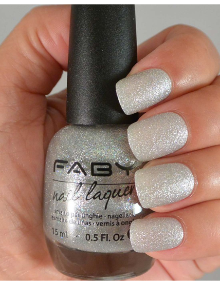Smalto unghie argento Faby - The Magic Wand