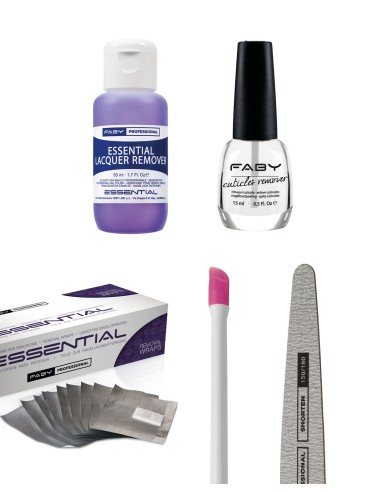 Kit: "Rimozione Semipermanente" - Faby Nails