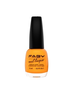 Smalto giallo della collezione Faby Mediterranea.