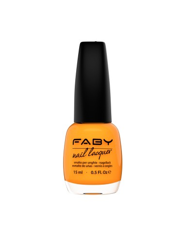 Smalto giallo della collezione Faby Mediterranea.