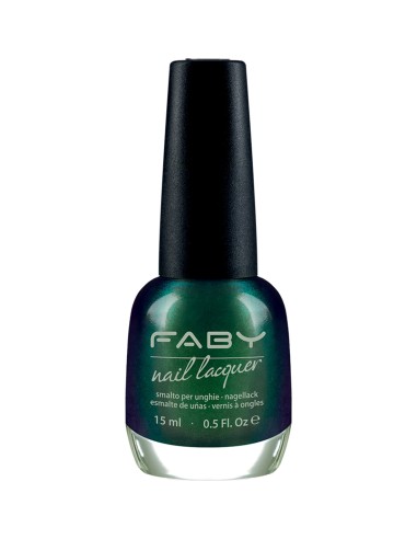 Faby Nail Lacquer - Esmeralda in the mirror