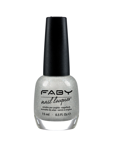Smalto unghie argento Faby - The Magic Wand