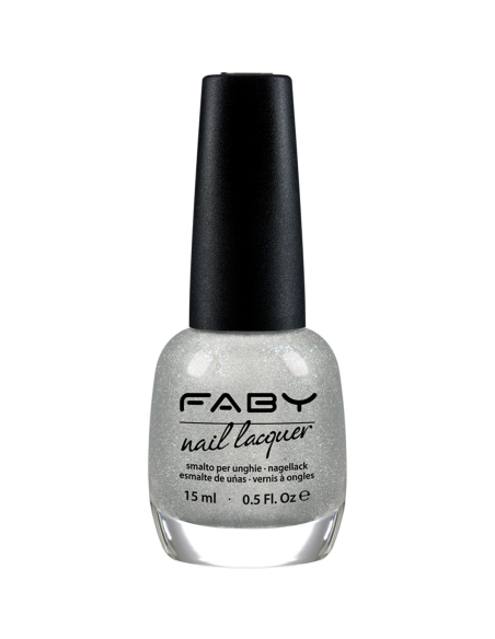 Smalto unghie argento Faby - The Magic Wand